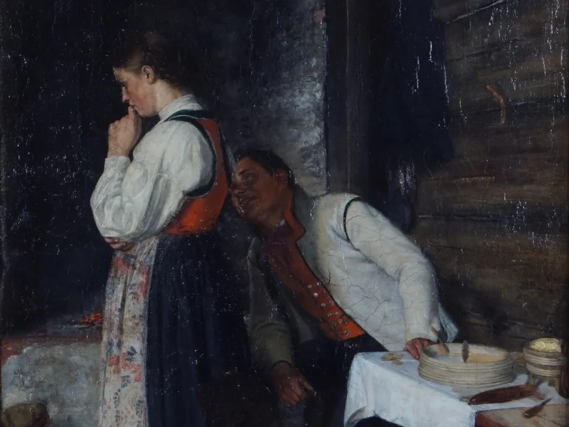 1854-Adolph Claudius Tidemand - Offesa